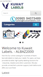 Mobile Screenshot of kuwaitlabels.com